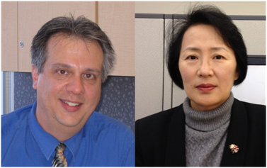 Left to right, Steve Toler and Lin-Lin Cheng (By: Foster City Patch)